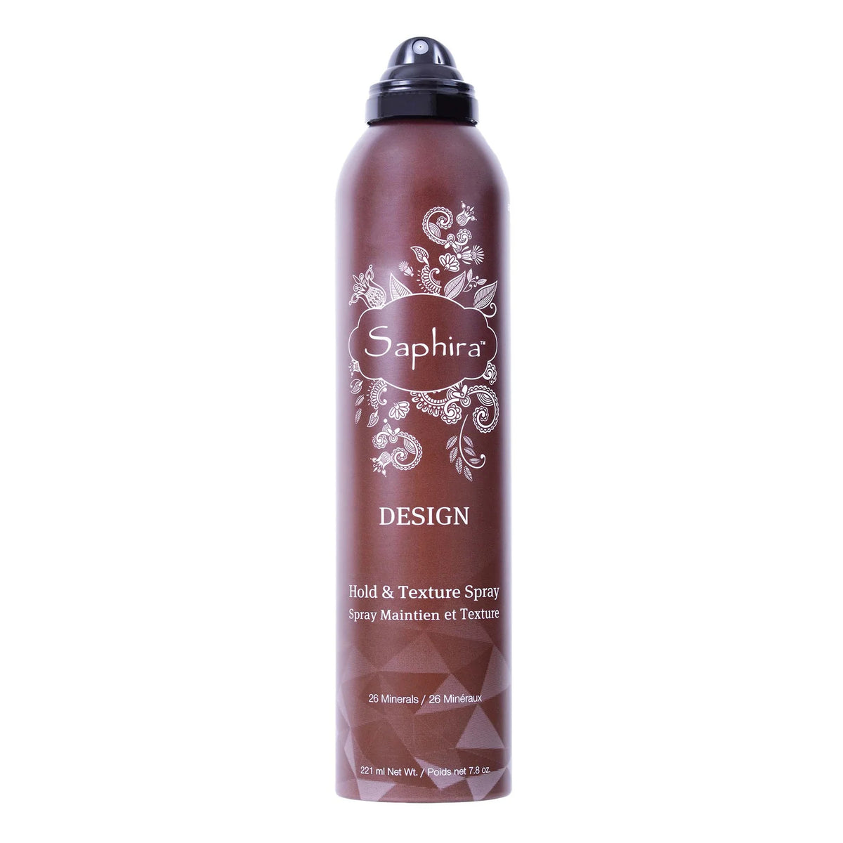 Saphira, Design, Spray Μαλλιών, For Hold & Texture, 221 ml