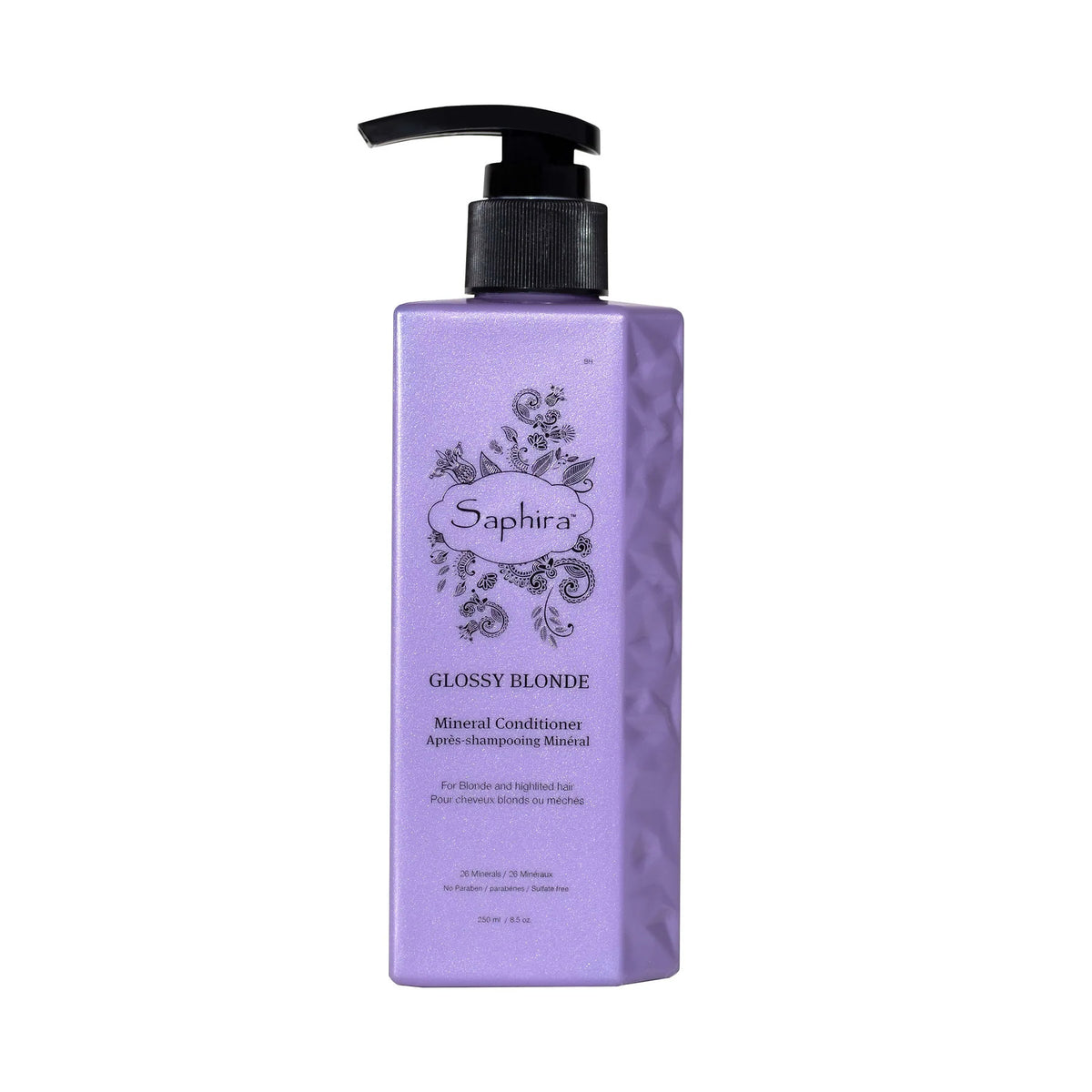Saphira, Glossy Blonde, Hair Κρέμα Μαλλιών, Ενυδατικό & Color Protecting, 250 ml
