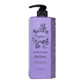 Saphira, Glossy Blonde, Rich In Minerals, Hair Colour Σαμπουάν, For Blonde Hair, Blonde, 1000 ml