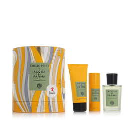 Σετ Acqua di Parma: Colonia Futura, Eau De Cologne, Για Άνδρες, 100 ml + Colonia Futura, Αφρόλουτρο & Σαμπουάν 2-Σε-1, 75 ml + Colonia Futura, Κατά της Εφίδρωσης, Αποσμητικό Spray, Για Άνδρες, 50 ml
