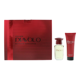 Set Antonio Banderas: Diavolo, Eau De Toilette, Ανδρικό, 50 ml + Diavolo, Calming, Balm Για Μετά το Ξύρισμα, 75 ml