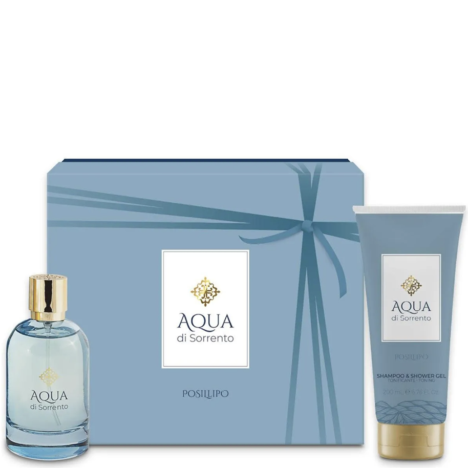 Set Aqua Di Sorrento: Posillipo, Eau De Parfum, Γυναικείο, 100 ml + Posillipo, Ενυδατική, Λοσιόν Σώματος, 200 ml