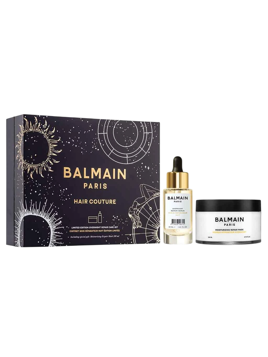 Σετ Balmain Professionnel: Overnight, Botanical Oils, Hair Ορός, Repairing, 30 ml + Ενυδατικό, Θεραπεία Μαλλιών Μάσκα Σε Μορφή Κρέμας, For Repairing, 200 ml