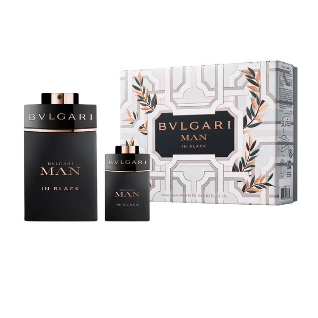 Σετ Bvlgari: Man In Black, Eau De Parfum, Για Άνδρες, 100 ml + Man In Black, Eau De Parfum, Για Άνδρες, 15 ml *Miniature