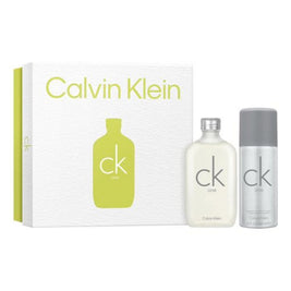 Set Calvin Klein: CK One, Eau De Toilette, Unisex, 100 ml + CK One, 24h Protection, Αποσμητικό Spray, Ανδρικό, 150 ml