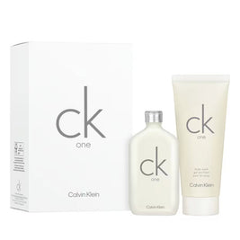 Set Calvin Klein: CK One, Eau De Toilette, Ανδρικό, 50 ml + CK One, Αφρόλουτρο, For Hair & Body, 100 ml