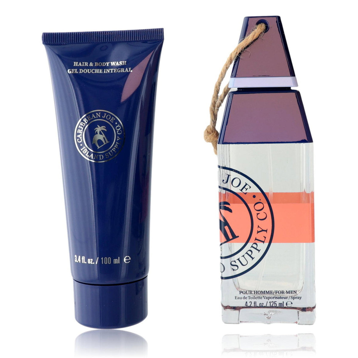 Σετ Caribbean Joe: Island Supply Musk, Eau De Toilette, Για Άνδρες, 125 ml + Island Supply Musk, Αφρόλουτρο & Σαμπουάν 2-Σε-1, 100 ml