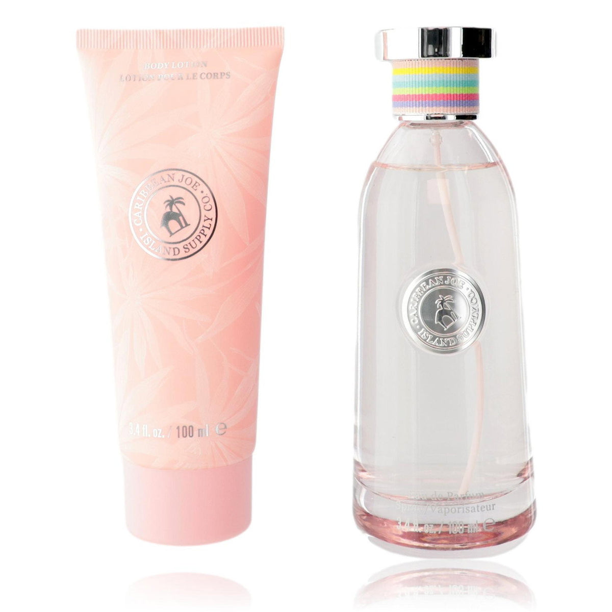 Σετ Caribbean Joe: Island Supply Paradise Isle, Eau De Parfum, Για Γυναίκες, 100 ml + Island Supply Paradise Isle, Ενυδατικό, Λοσιόν Σώματος, 100 ml