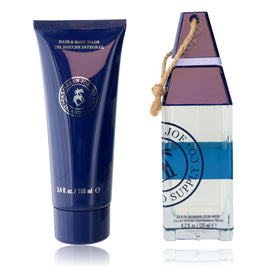 Σετ Caribbean Joe: Island Supply Sapphire Sands, Eau De Toilette, Για Άνδρες, 125 ml + Island Supply Sapphire Sands, Αφρόλουτρο & Σαμπουάν 2-Σε-1, 100 ml