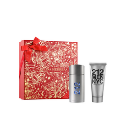 Σετ Carolina Herrera: 212 NYC, Eau De Toilette, Για Άνδρες, 100 ml + 212 NYC, Balm Για Μετά το Ξύρισμα, 100 ml