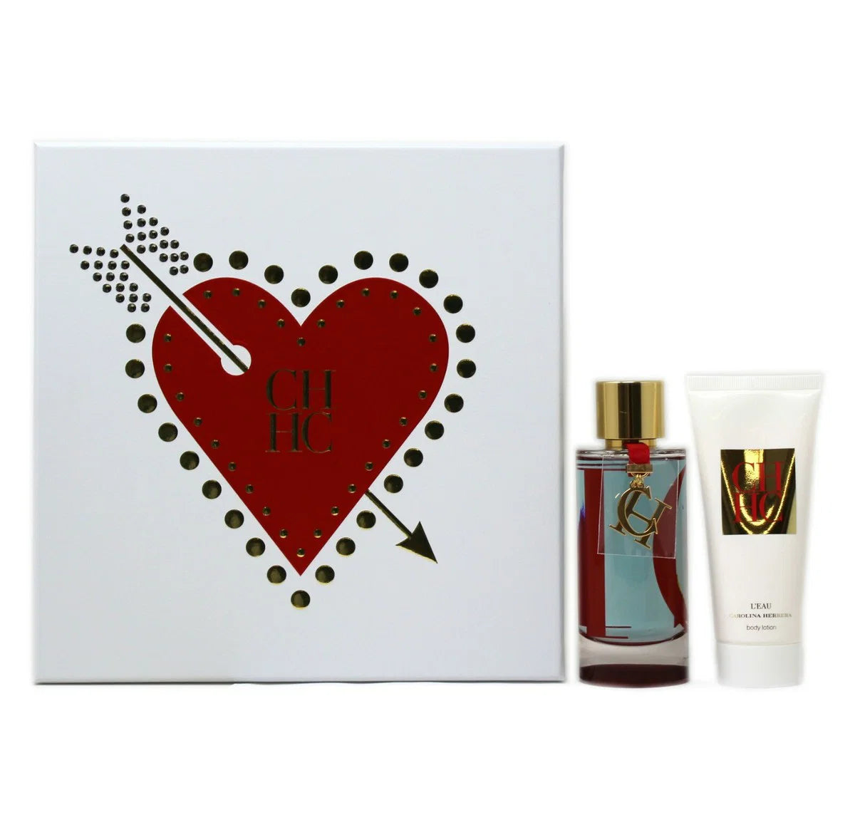 Set Carolina Herrera: L'eau, Eau De Toilette, Γυναικείο, 100 ml + L'eau, Λοσιόν Σώματος, 100 ml