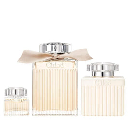 Set Chloe: Chloe, Eau De Parfum, Γυναικείο, Refillable, 100 ml + Chloe, Eau De Parfum, Γυναικείο, 5 ml *Miniature + Chloe, Λοσιόν Σώματος, Για Όλο το Σώμα, 100 ml