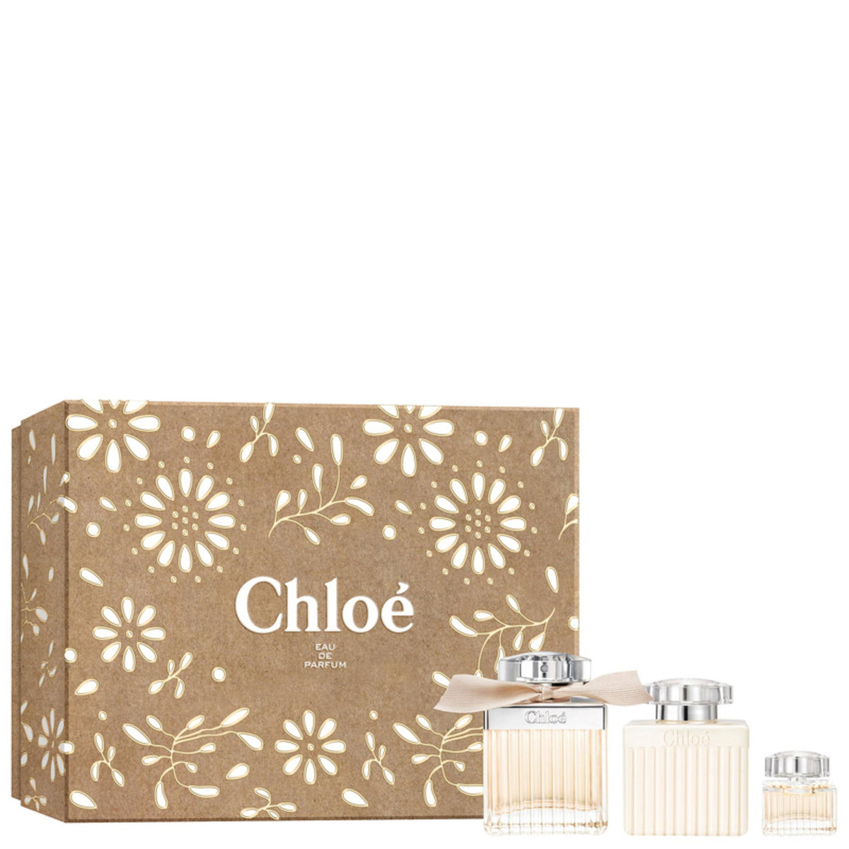 Set Chloe: Chloe, Eau De Parfum, Γυναικείο, 75 ml + Chloe, Eau De Parfum, Γυναικείο, 5 ml *Miniature + Chloe, Λοσιόν Σώματος, Για Όλο το Σώμα, 100 ml