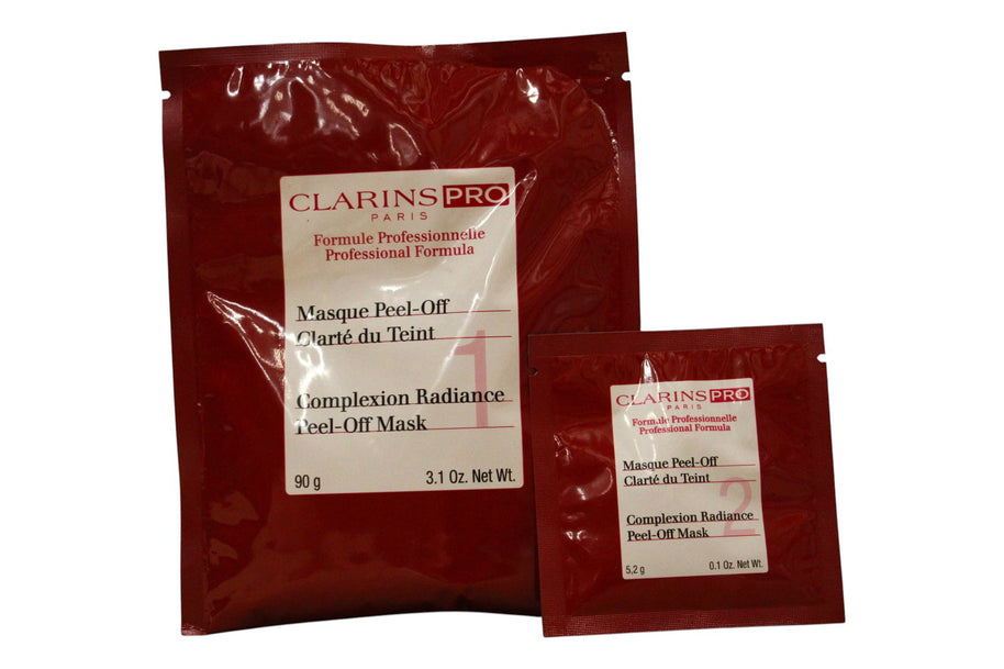 Σετ Clarins: Pro Complexion Radiance, Bright, Peel-Off Mask, Evening, Για το Πρόσωπο, 20 pcs, 5.2 g + Pro Complexion Radiance, Bright, Peel-Off Mask, Evening, Για το Πρόσωπο, 20 pcs, 90 g