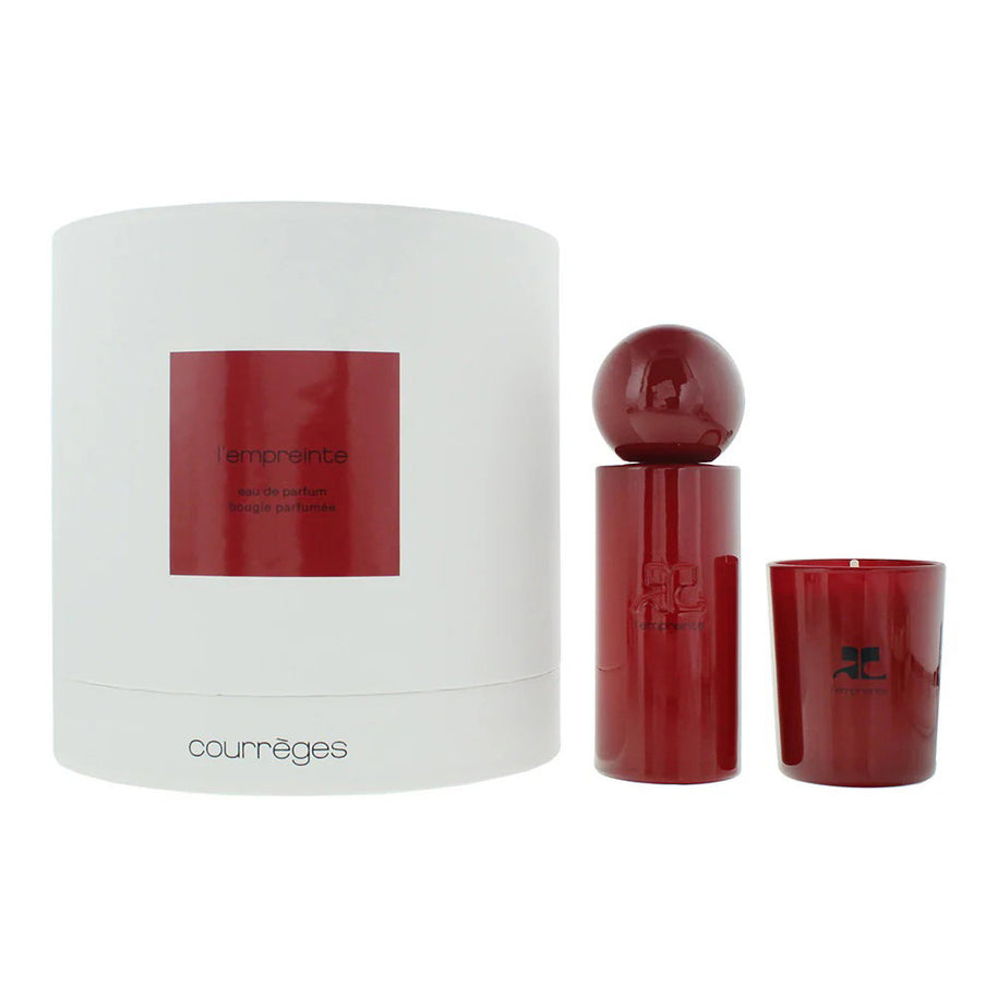 Σετ Courreges: L'Empreinte, Eau De Parfum, Unisex, 100 ml + L'Empreinte, Αρωματικό Κερί, 75 g