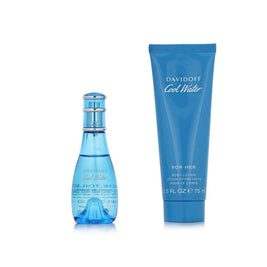 Set Davidoff: Cool Water, Eau De Toilette, Γυναικείο, 30 ml + Cool Water, Λοσιόν Σώματος, 75 ml