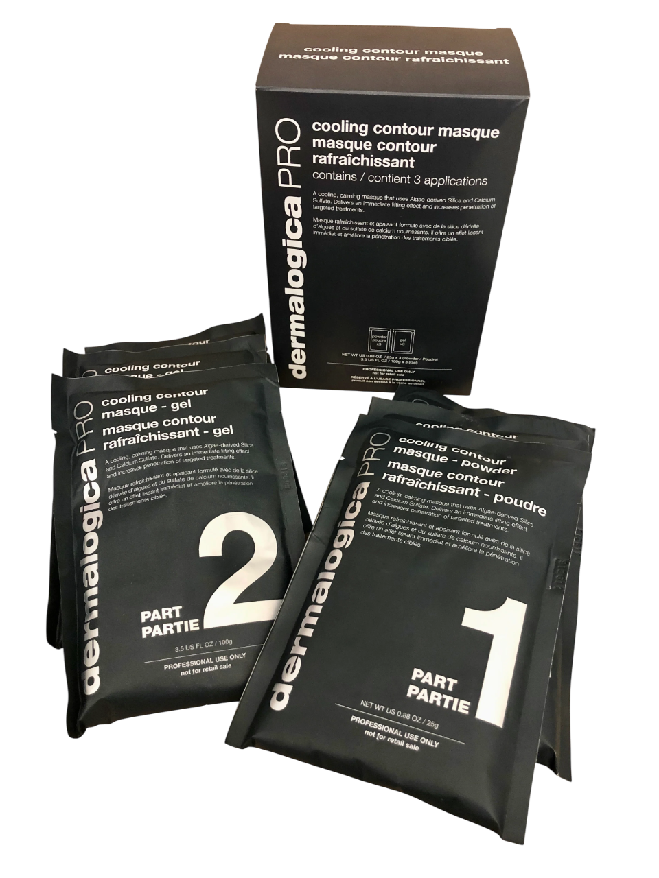 Set Dermalogica: Pro, Lifting & Σύσφιξης, Gel Mask, Για το Πρόσωπο, 3 pcs, 100 g + Pro, Lifting & Σύσφιξης, Powder Mask, Για το Πρόσωπο, 3 pcs, 25 g