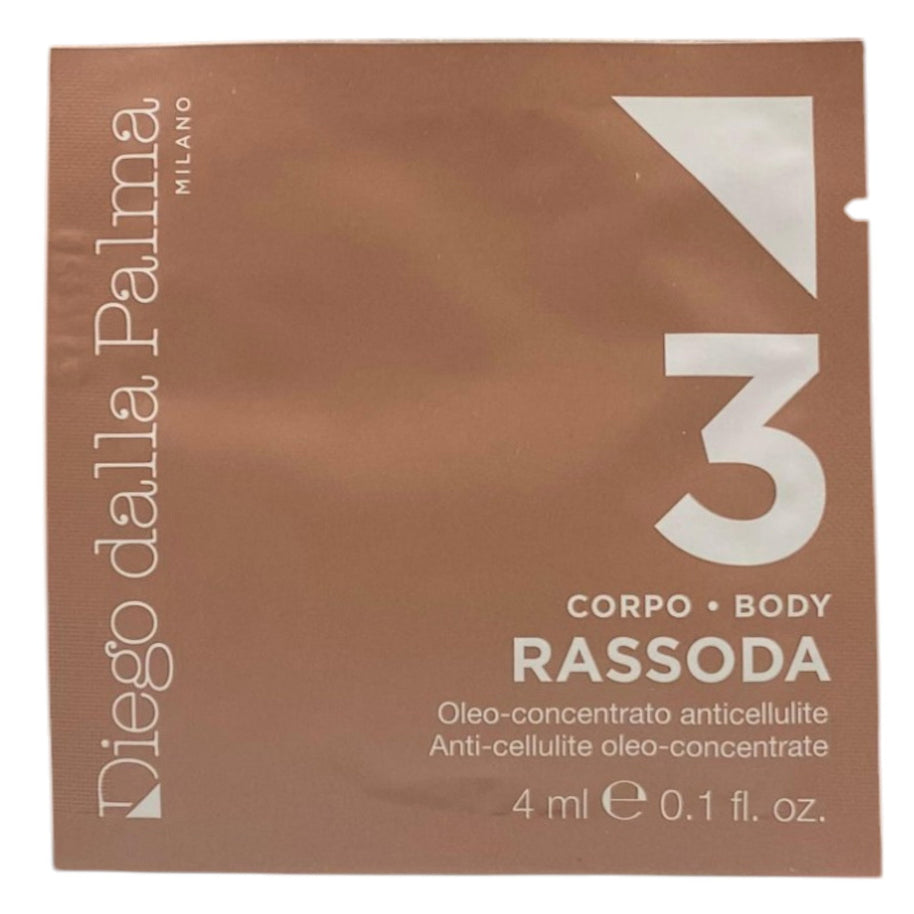 Set, Diego Dalla Palma, Rassoda 3, Κατά της Κυτταρίτιδας, Έλαιο Σώματος, Body & Legs, 8 pcs, 2 ml *Sample