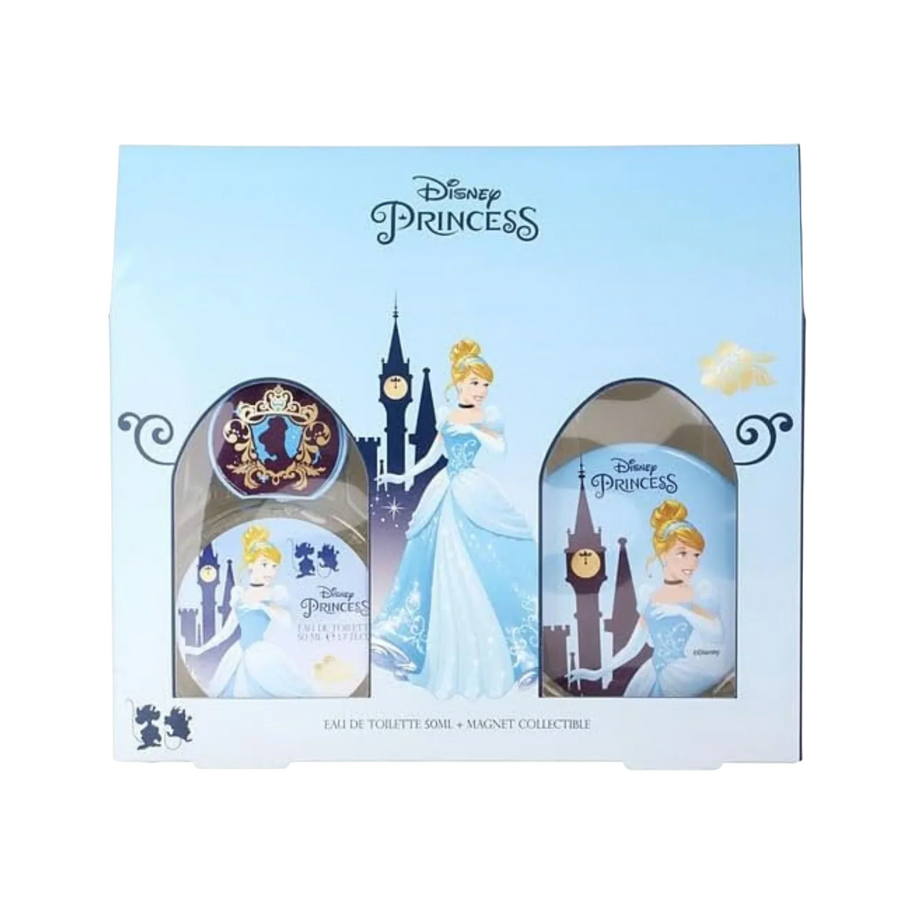 Set Disney: Cinderella, Eau De Toilette, Κοριτσίστικο, 50 ml + Cinderella, Collectible Magnet, Κοριτσίστικο