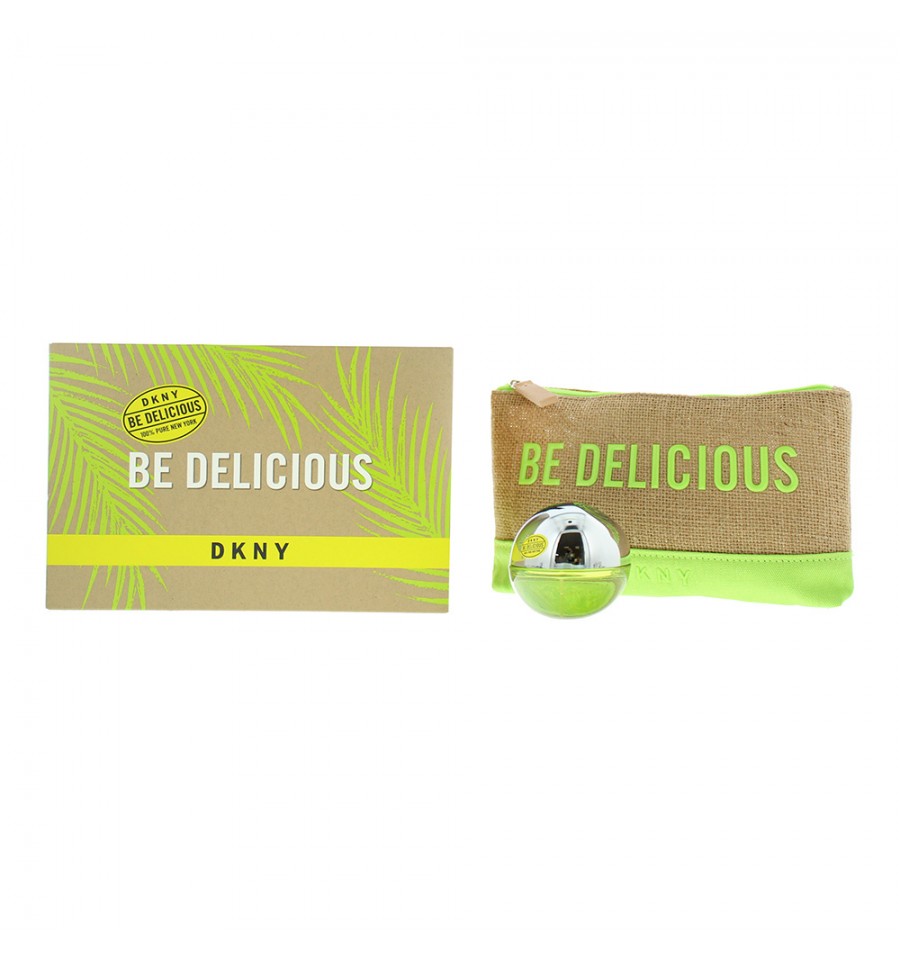 Σετ DKNY: Be Delicious, GWP Textile Pouch + Be Delicious, Eau De Parfum, Για Γυναίκες, 30 ml