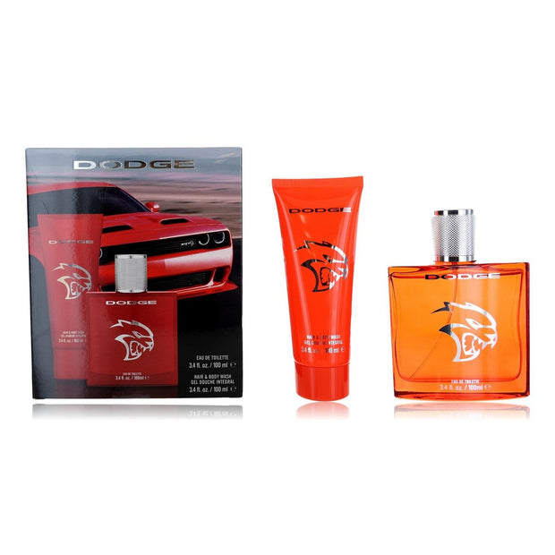 Set Dodge: Hellcat, Eau De Toilette, Ανδρικό, 100 ml + Hellcat, Αφρόλουτρο, 100 ml