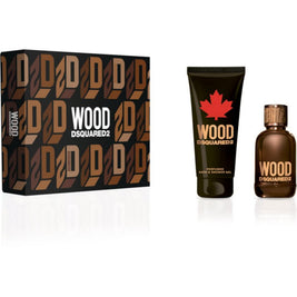 Set Dsquared 2: Green Wood, Eau De Toilette, Ανδρικό, 100 ml + Green Wood, Αφρόλουτρο & Σαμπουάν 2-Σε-1, 150 ml