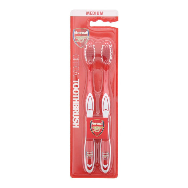 Σετ Duo, Epl, Arsenal, Toothbrush, Red, 2 pcs