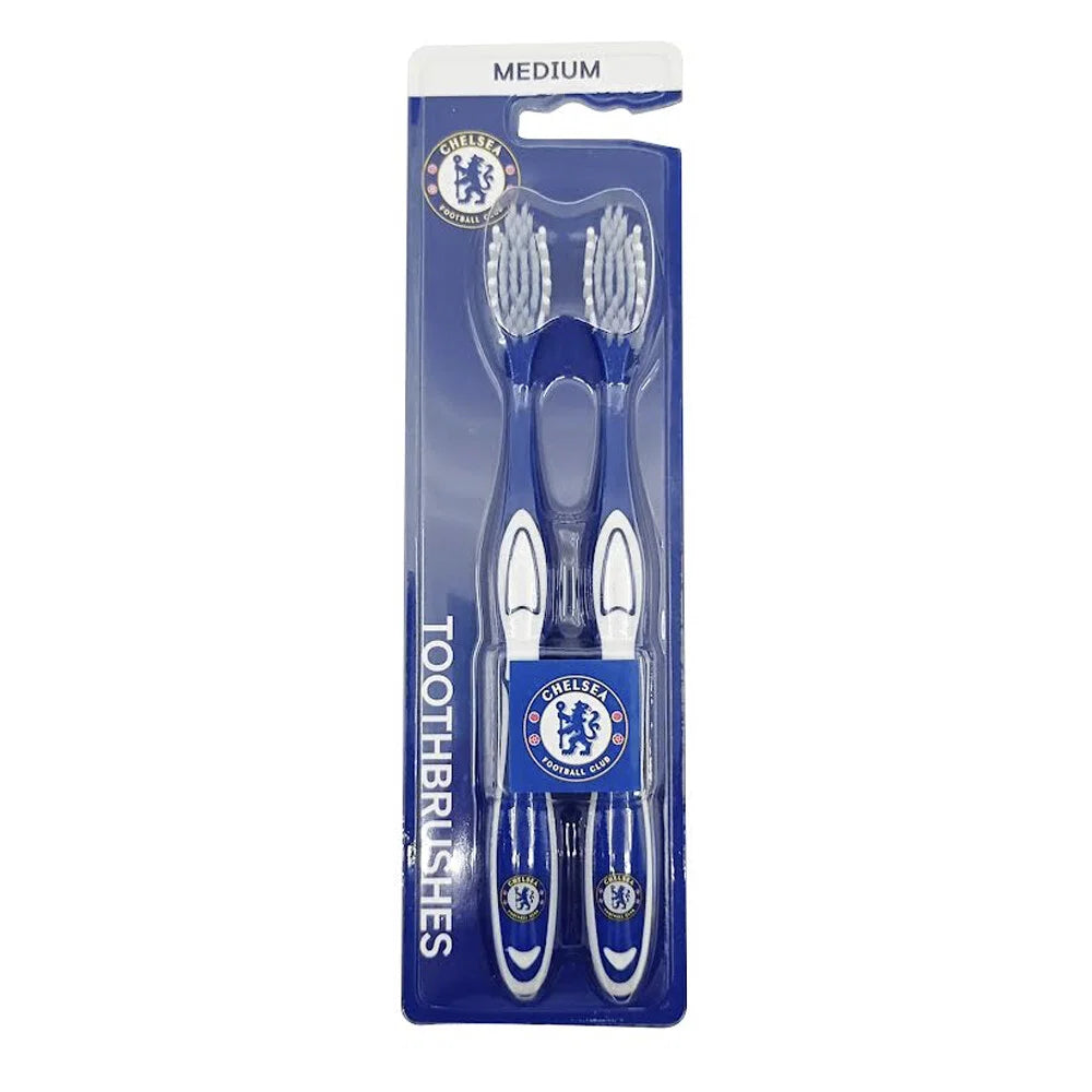 Set Duo, Epl, Chealsea, Toothbrush, Blue, 2 pcs