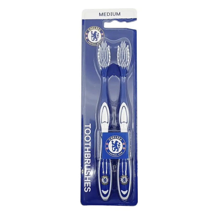 Set Duo, Epl, Chealsea, Toothbrush, Blue, 2 pcs