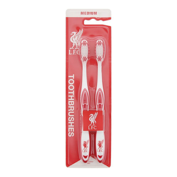 Σετ Duo, Epl, Liverpool, Toothbrush, White & Red, 2 pcs