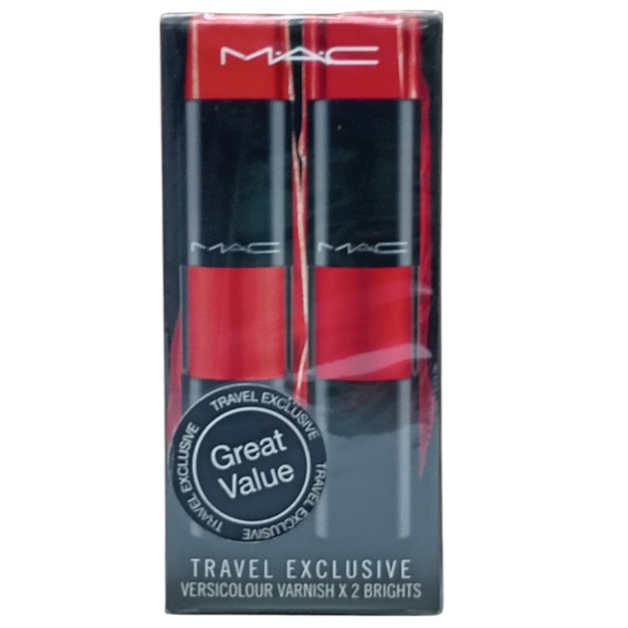 Σετ Duo, MAC, Versicolour Varnish, Shining, Lip Gloss, Bright, 2 pcs, 8.5 ml