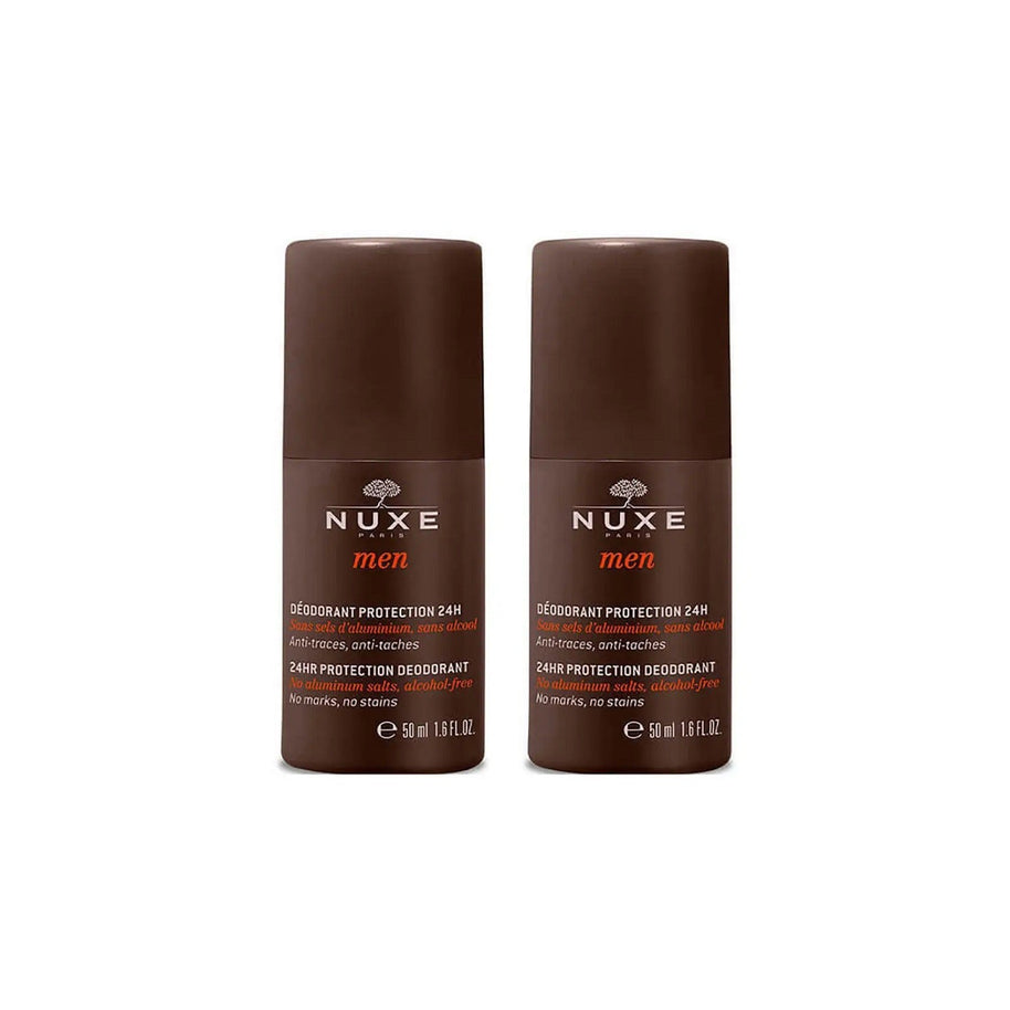 Set Duo, Nuxe, Men, 24h Protection, Αποσμητικό Roll-On, Ανδρικό, 2 pcs, 50 ml