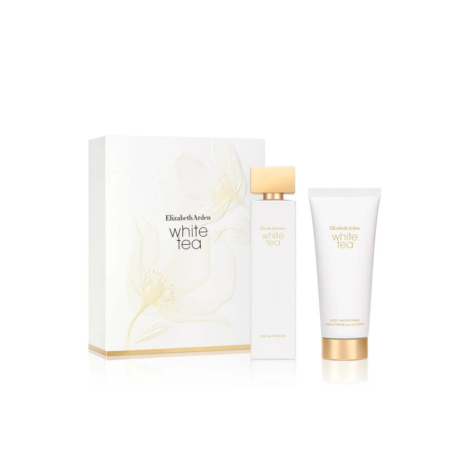Σετ Elizabeth Arden: White Tea, Eau De Parfum, Για Γυναίκες, 100 ml + White Tea, Ενυδατικό, Λοσιόν Σώματος, 100 ml