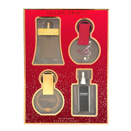 Σετ Ellen Tracy: Classic, Eau De Parfum, Για Γυναίκες, 15 ml + Tracy, Eau De Parfum, Για Γυναίκες, 15 ml + Bronze, Eau De Parfum, Για Γυναίκες, 15 ml + Love Notes, Eau De Parfum, Για Γυναίκες, 15 ml