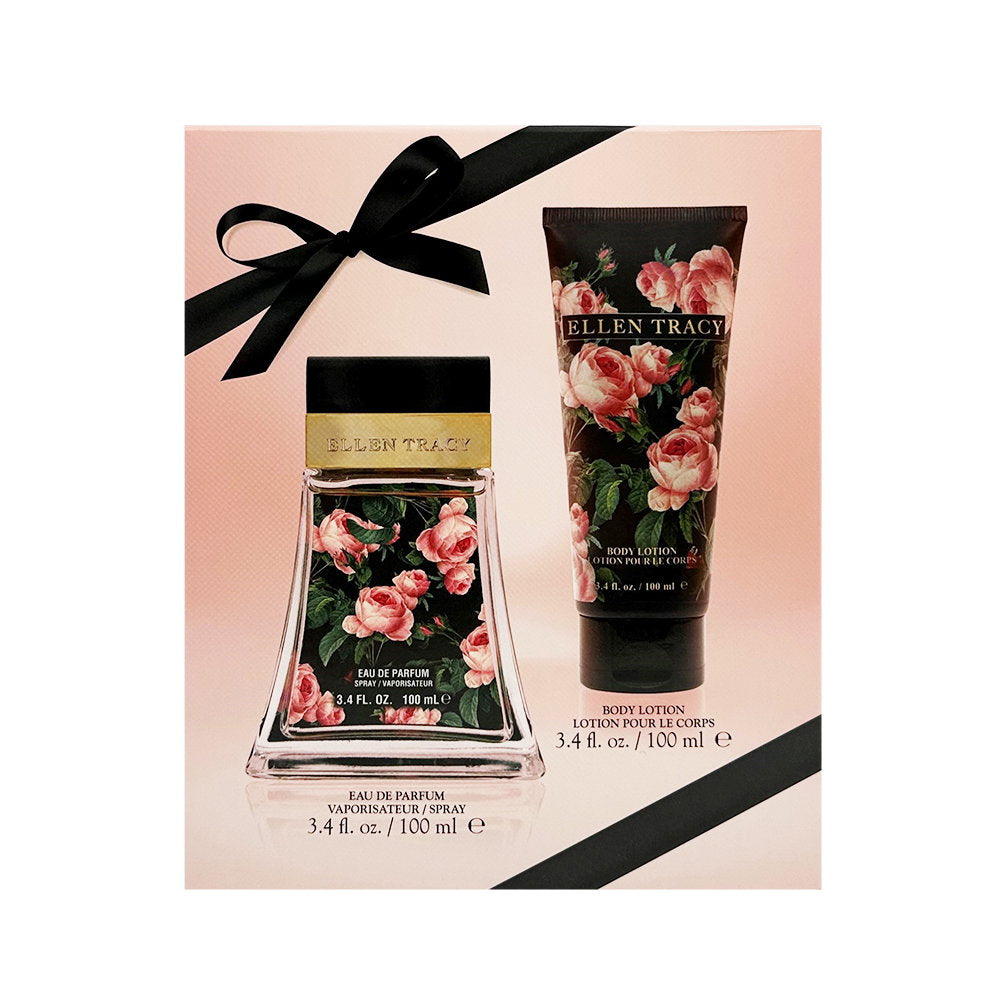 Σετ Ellen Tracy: Courageous, Ενυδατικό, Λοσιόν Σώματος, 100 ml + Courageous, Eau De Parfum, Για Γυναίκες, 100 ml