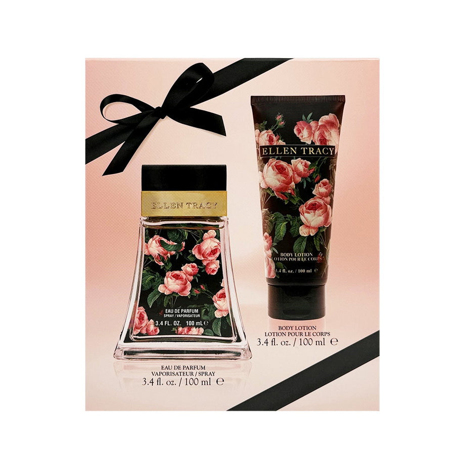 Σετ Ellen Tracy: Courageous, Ενυδατικό, Λοσιόν Σώματος, 100 ml + Courageous, Eau De Parfum, Για Γυναίκες, 100 ml