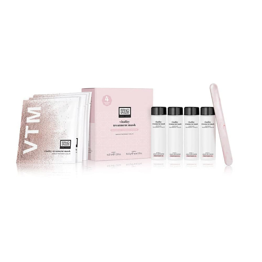Set Erno Laszlo: Vitality, Lotion-Ορός Προσώπου, 4 pcs, 37 ml + Vtm, Peeling, Powder Mask, Για το Πρόσωπο, 4 pcs, 5.5 g