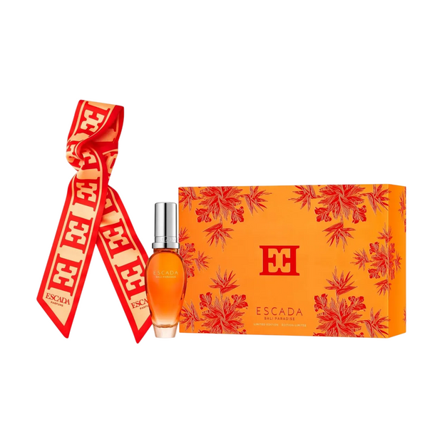Set Escada: Bali Paradise, Eau De Toilette, Γυναικείο, 30 ml + Bali Paradise, Textile Scarf, Orange, Γυναικείο