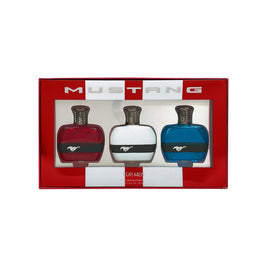 Set Ford: Mustang Blue, Eau De Toilette, Ανδρικό, 30 ml + Mustang Red, Eau De Toilette, Ανδρικό, 30 ml + Mustang White, Eau De Toilette, Ανδρικό, 30 ml