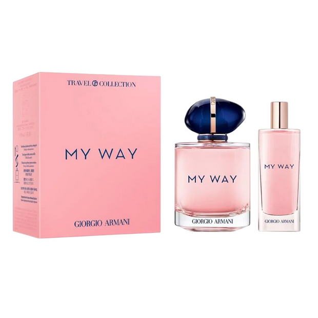 Σετ Giorgio Armani: My Way, Eau De Parfum, Για Γυναίκες, 90 ml + My Way, Eau De Parfum, Για Γυναίκες, 15 ml