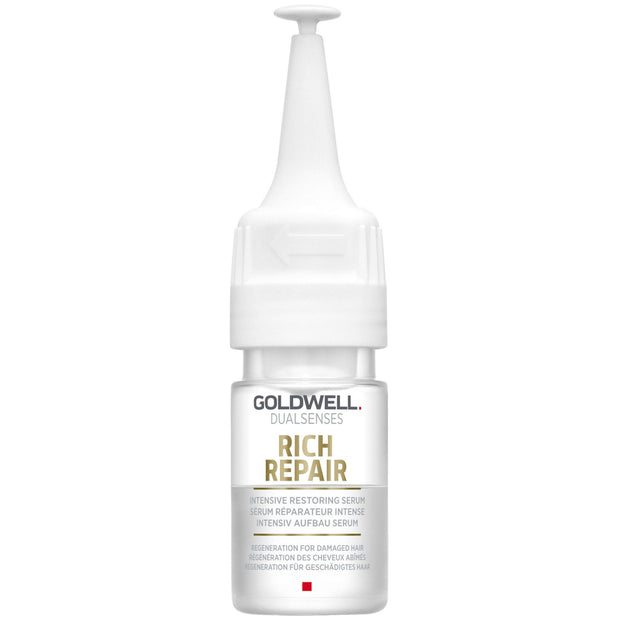 Σετ, Goldwell, Dualsenses Rich Repair, Repairing, Ampoules Treatment Ορός, Για τα Μαλλιά, Για Γυναίκες, 12 pcs, 18 ml