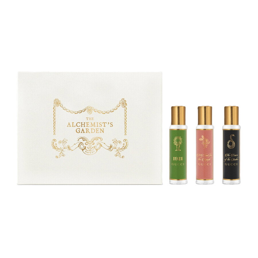 Set Gucci: The Alchemist's Garden - The Voice Of The Snake, Eau De Parfum, Γυναικείο, 15 ml + The Alchemist's Garden - 1921, Eau De Parfum, Γυναικείο, 15 ml + The Alchemist's Garden - A Chant for the Nymph, Eau De Parfum, Γυναικείο, 15 ml