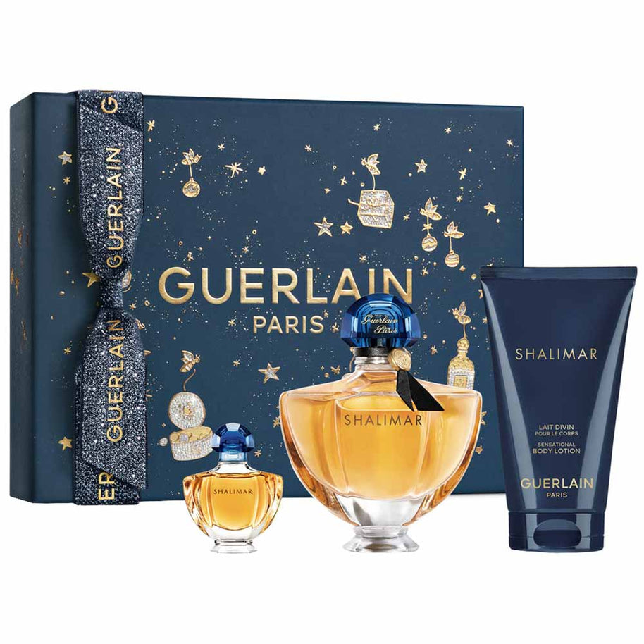 Set Guerlain: Shalimar, Eau De Parfum, Γυναικείο, 50 ml + Shalimar, Eau De Parfum, Γυναικείο, 5 ml + Shalimar, Ενυδατική, Λοσιόν Σώματος, 75 ml