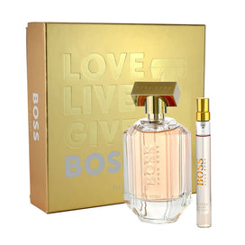 Set Hugo Boss: The Scent, Eau De Parfum, Γυναικείο, 100 ml + The Scent, Eau De Parfum, Γυναικείο, 10 ml