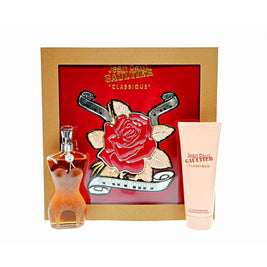 Σετ Jean Paul Gaultier: Classique, Eau De Parfum, Για Γυναίκες, 50 ml + Classique, Ενυδατικό, Λοσιόν Σώματος, 75 ml