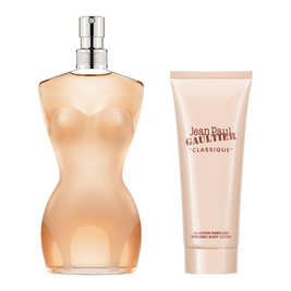 Set Jean Paul Gaultier: Classique, Eau De Toilette, Γυναικείο, 50 ml + Classique, Ενυδατική, Λοσιόν Σώματος, 75 ml
