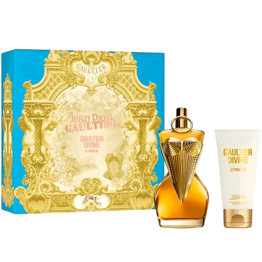 Σετ Jean Paul Gaultier: Divine Le Parfum Intense, Eau De Parfum, Για Γυναίκες, 100 ml + Divine Le Parfum Intense, Daily, Λοσιόν Σώματος, 75 ml