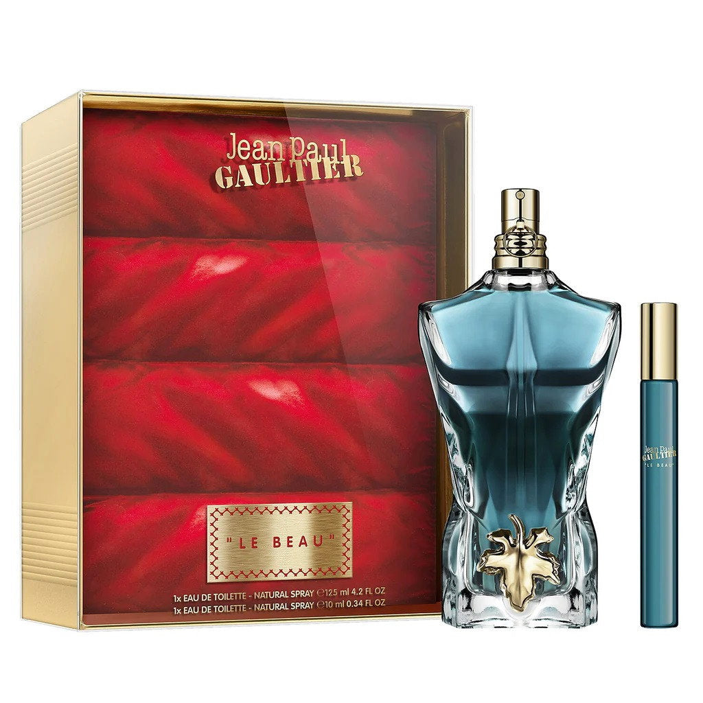 Set Jean Paul Gaultier: Le Beau, Eau De Toilette, Ανδρικό, 125 ml + Le Beau, Eau De Toilette, Ανδρικό, 10 ml