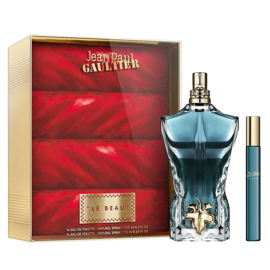 Set Jean Paul Gaultier: Le Beau, Eau De Toilette, Ανδρικό, 125 ml + Le Beau, Eau De Toilette, Ανδρικό, 10 ml
