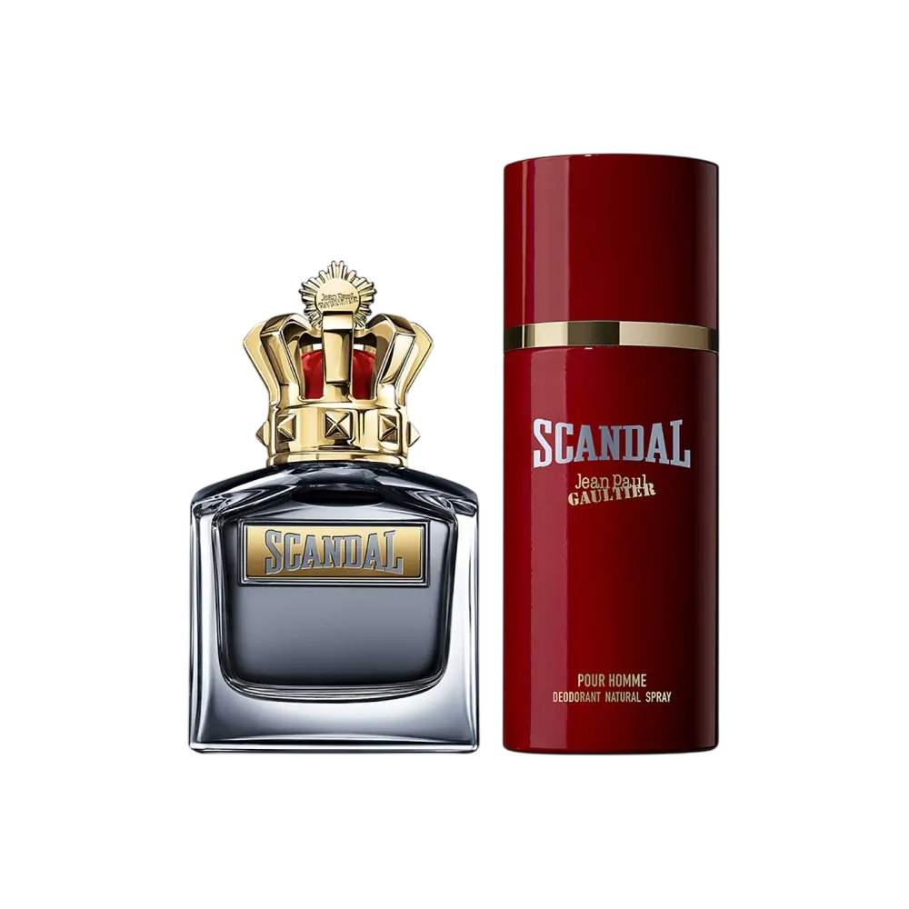 Set Jean Paul Gaultier: Scandal, Eau De Toilette, Ανδρικό, 100 ml + Scandal, Αποσμητικό Spray, Ανδρικό, 150 ml